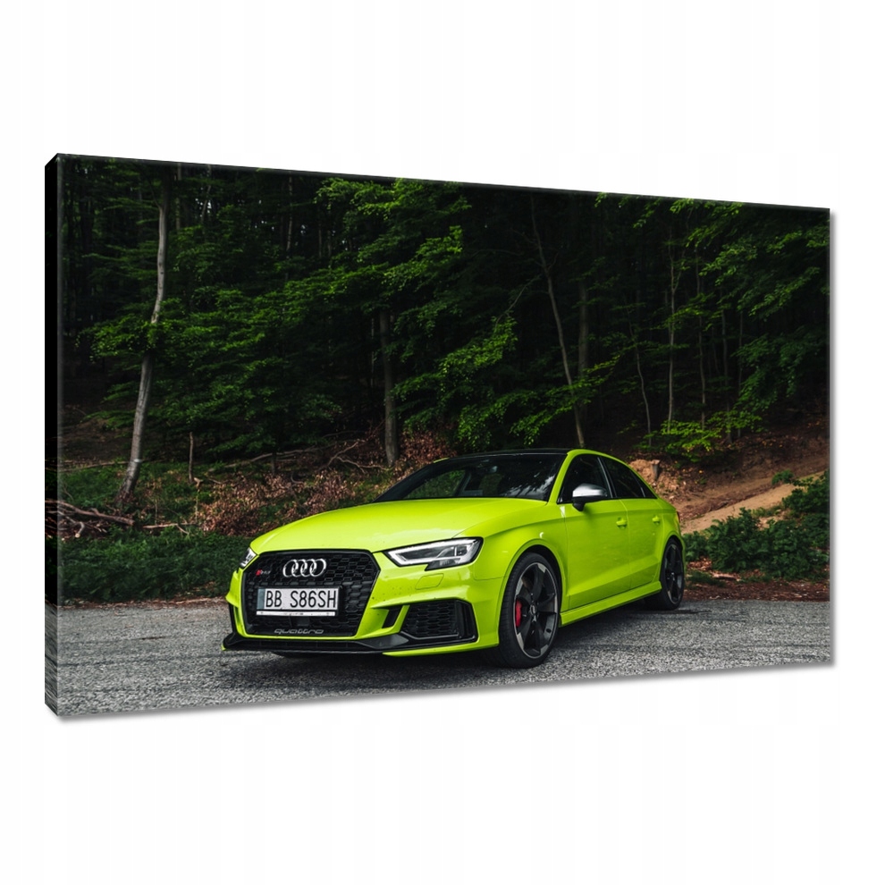 

Obraz 120x80 Limonkowe Audi