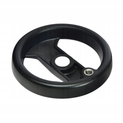 Korba ręczna 100mm z otworem M6, poliamidowa, do maszyn