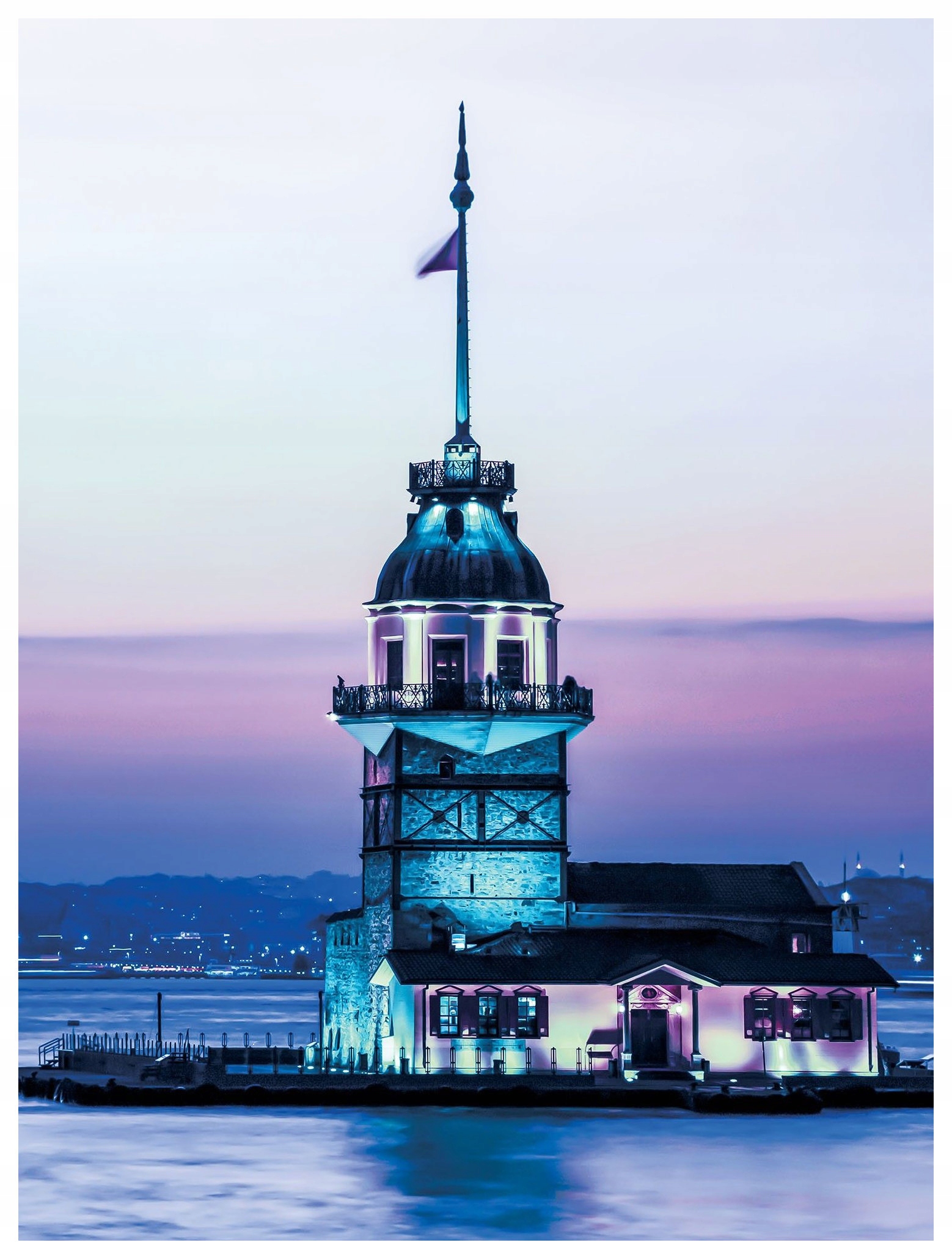 Vliesová fototapeta Panenská věž Baku elegance 206x275 lepidlo