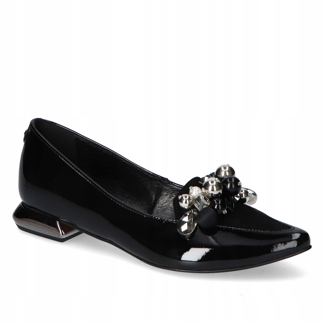 Baleríny Laura Messi 2157/087-081 Černý lak 36