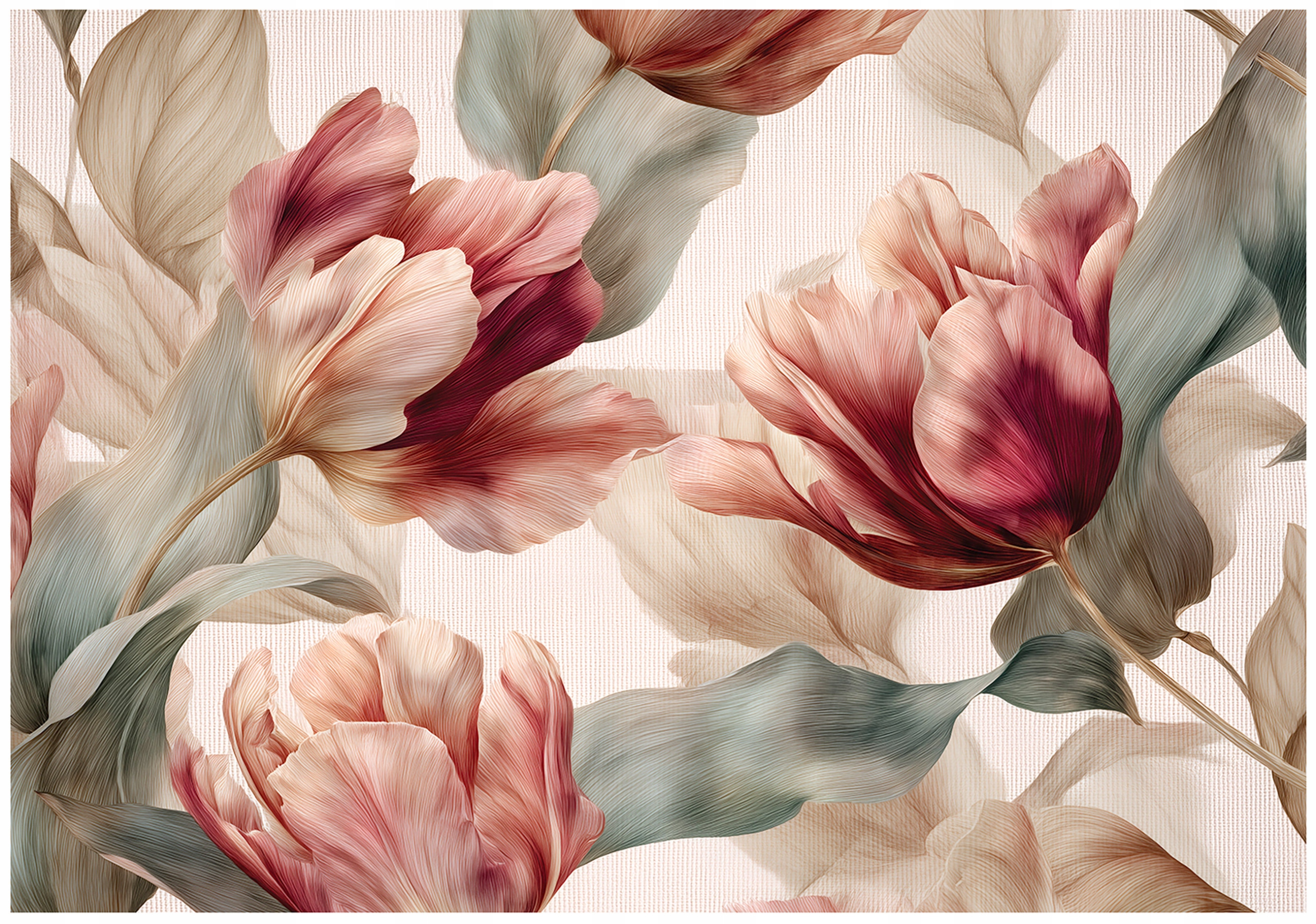 Fototapeta Kvety Vintage Béžová Spálňa Salón Tapeta Flizelina 350x250