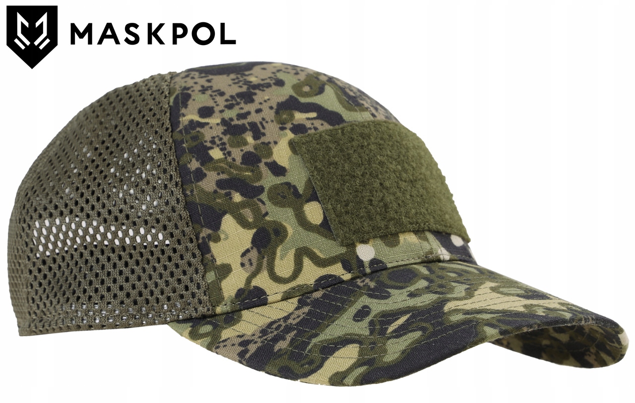 CZAPKA Z DASZKIEM MĘSKA MASKPOL BEJSBOLÓWKA TAKTYCZNA ODDYCHAJĄCA MAPA-B Rozmiar uniwersalny