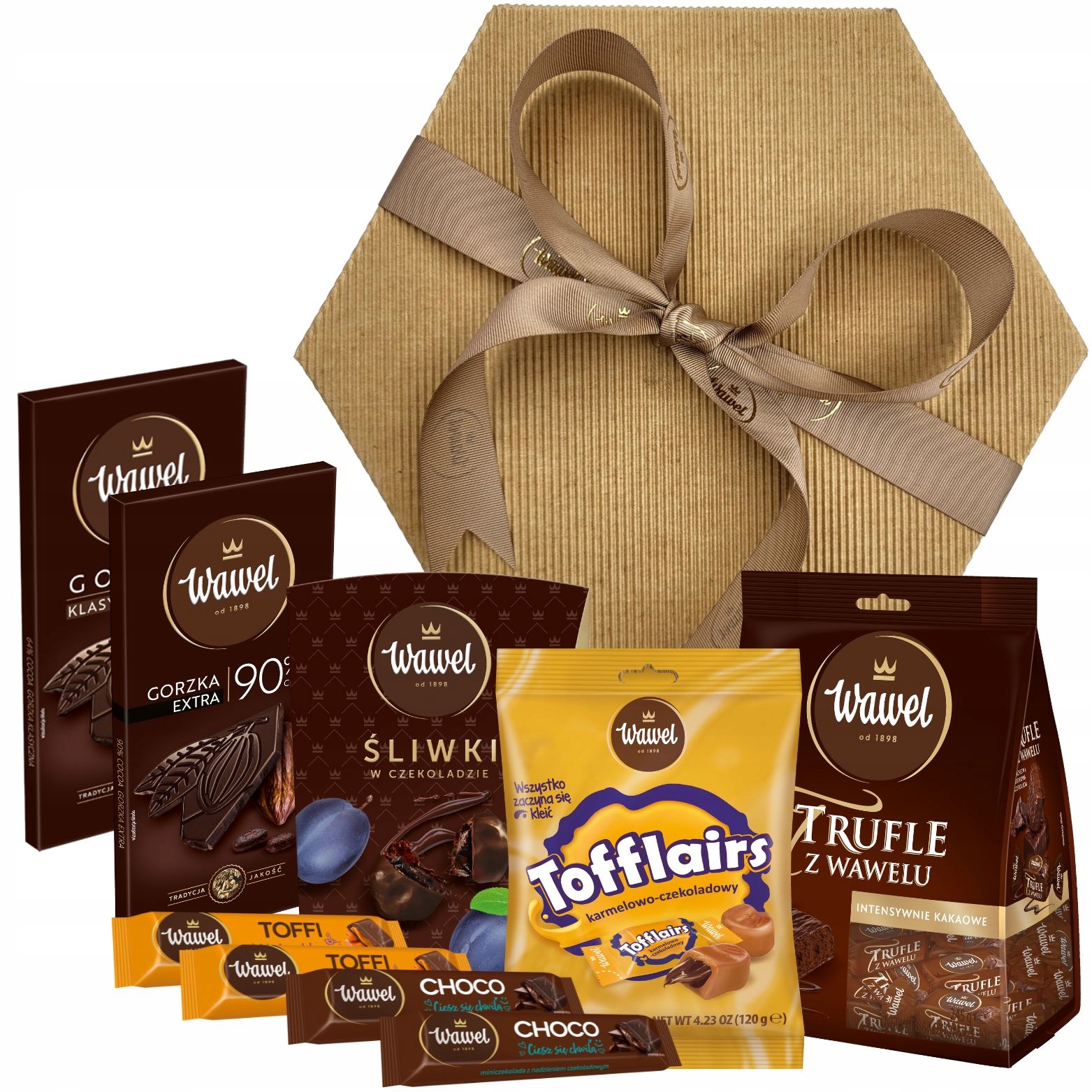słodyczy Pudełko prezentowe Czekolada Cukierki Batony Wawel