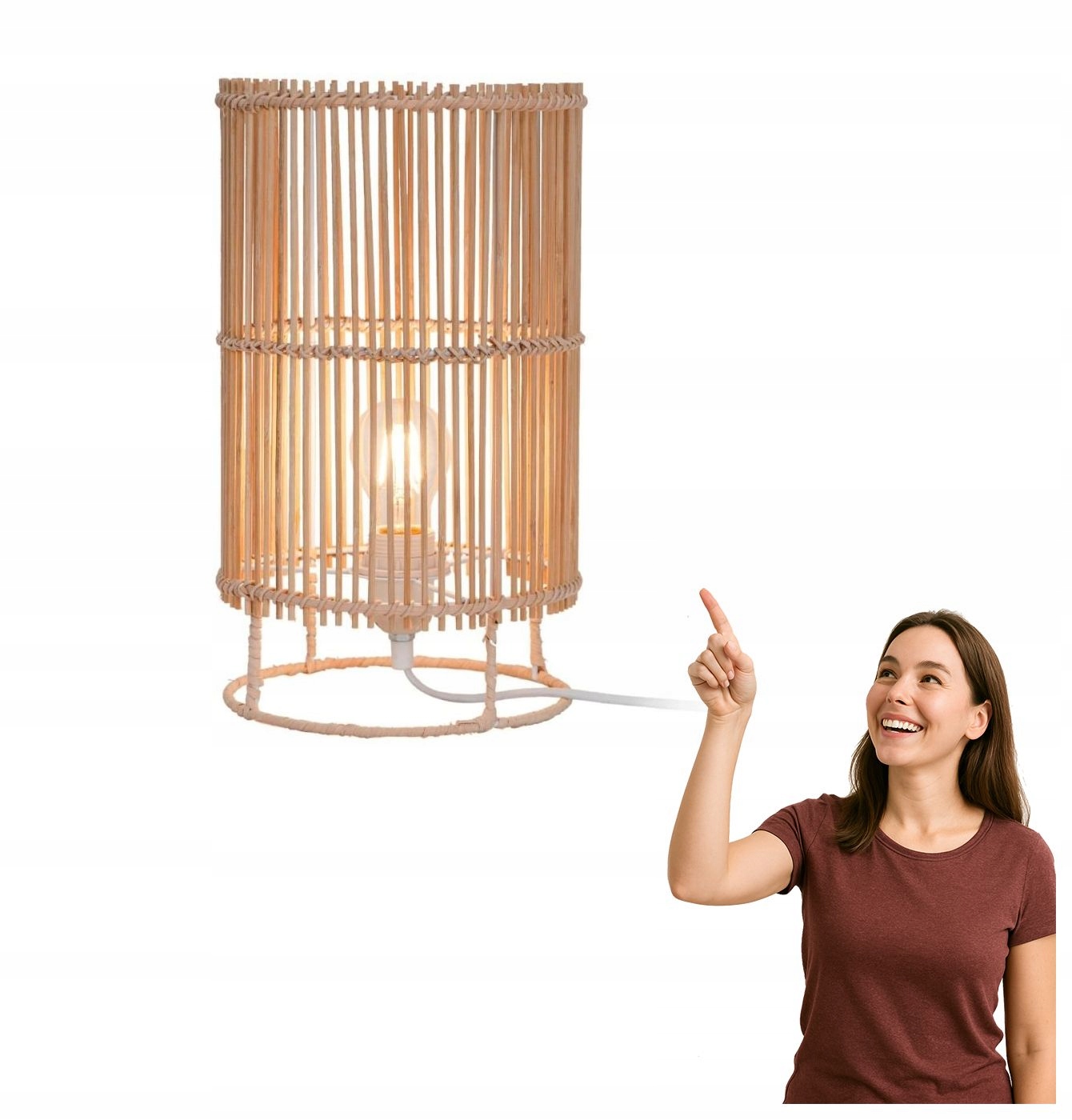 Stolní lampa Edin P18224-1T-D20 Zuma Line