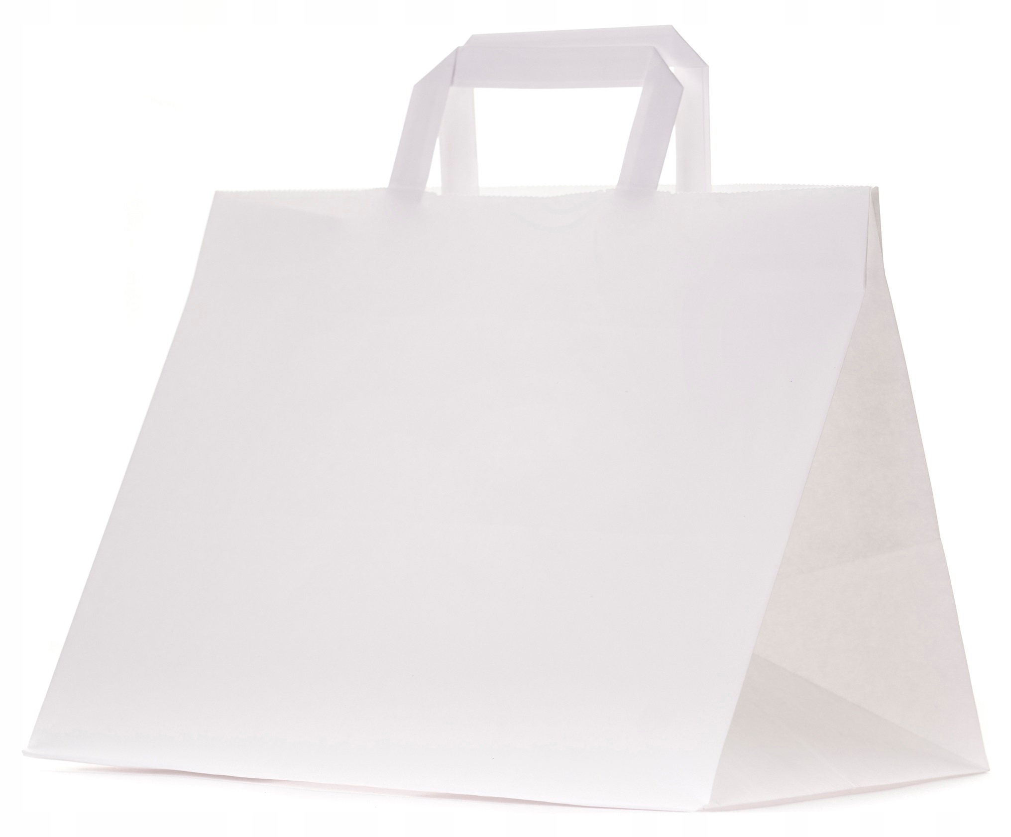 

Torby papierowe 32x22x25 cm białe 50 sztuk Box