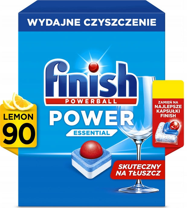 Levně tablety do myčky Finish Powerball 90 kapslí Lemon