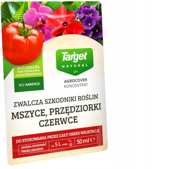 

Target Agrocover 50ML Zwalcza Mszyce Przędziorki