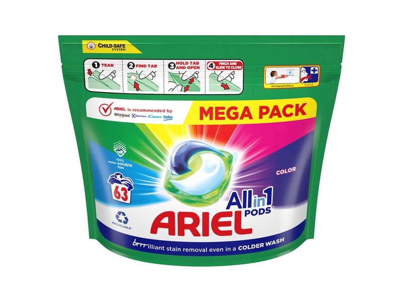 

Kapsułki do prania Ariel All in 1 Pods Color