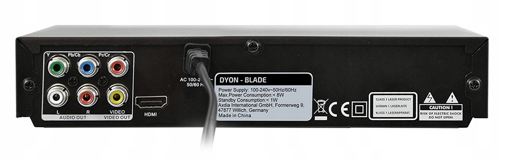 DVD-плеєр ODTWARZACZ Dyon USB HDMI EAN (GTIN) 4260087122422