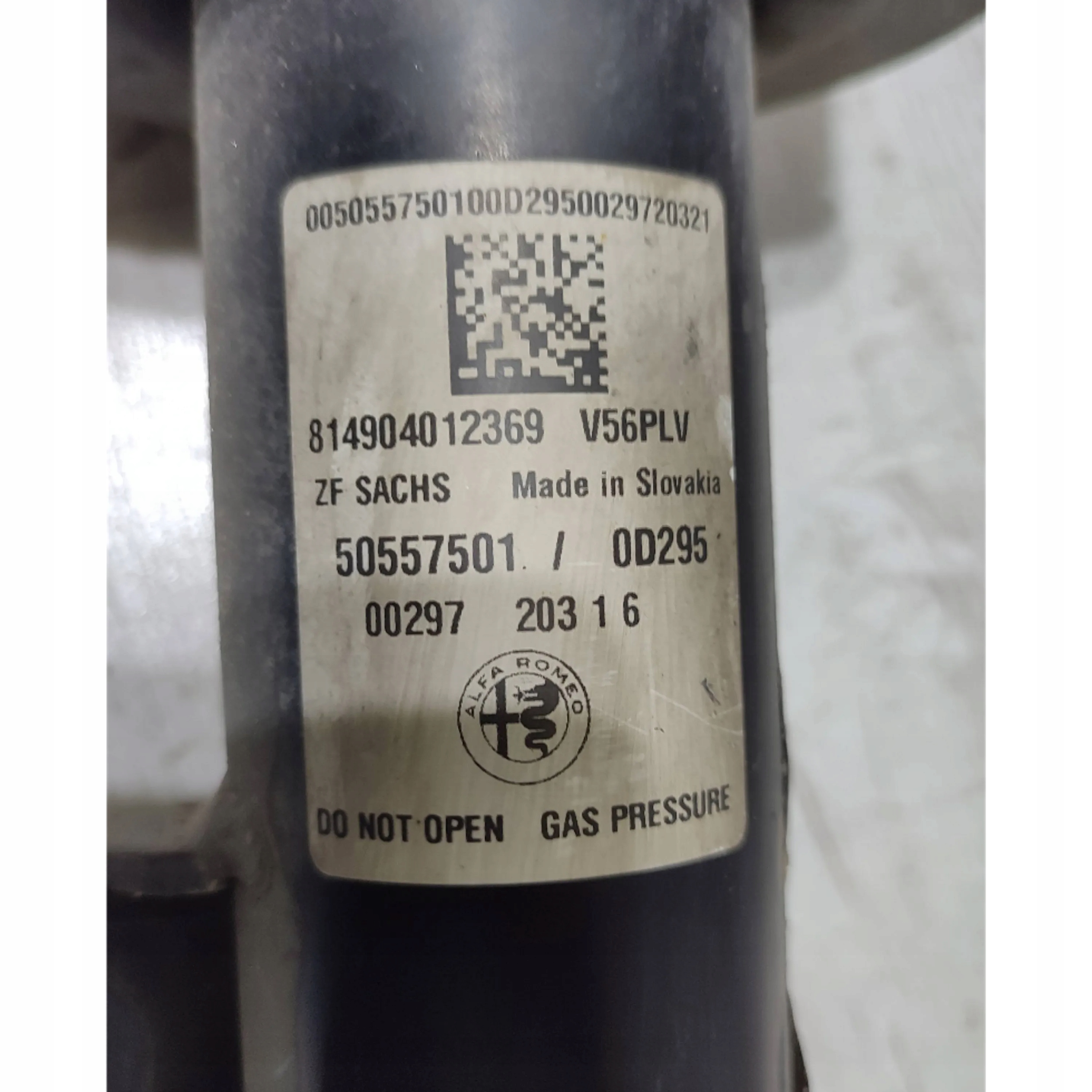 Alfa Romeo Stelvio 2021 front side right shock absorber front