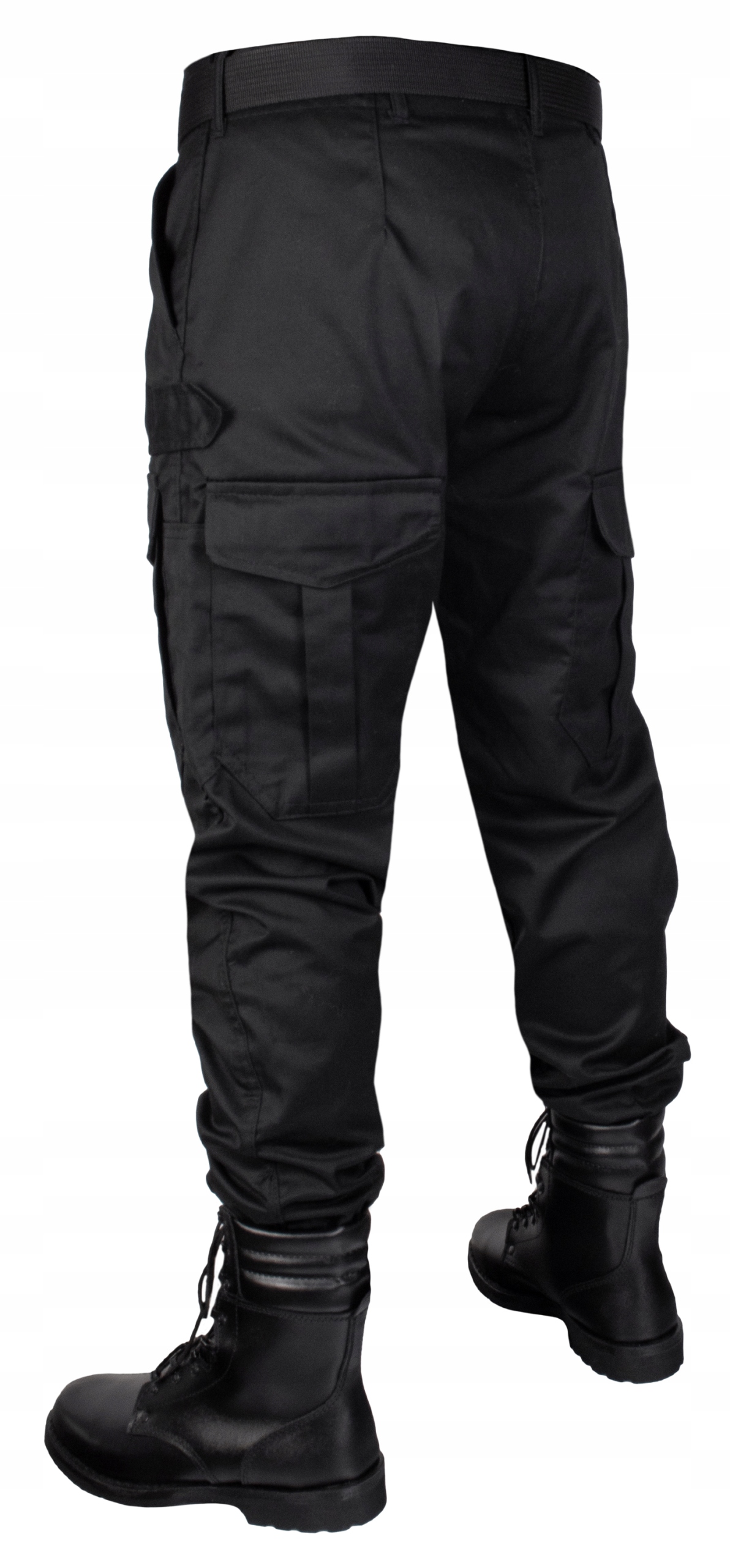 Spodnie Wojskowe czarne policyjne ochrona 5XL Rozmiar 5XL