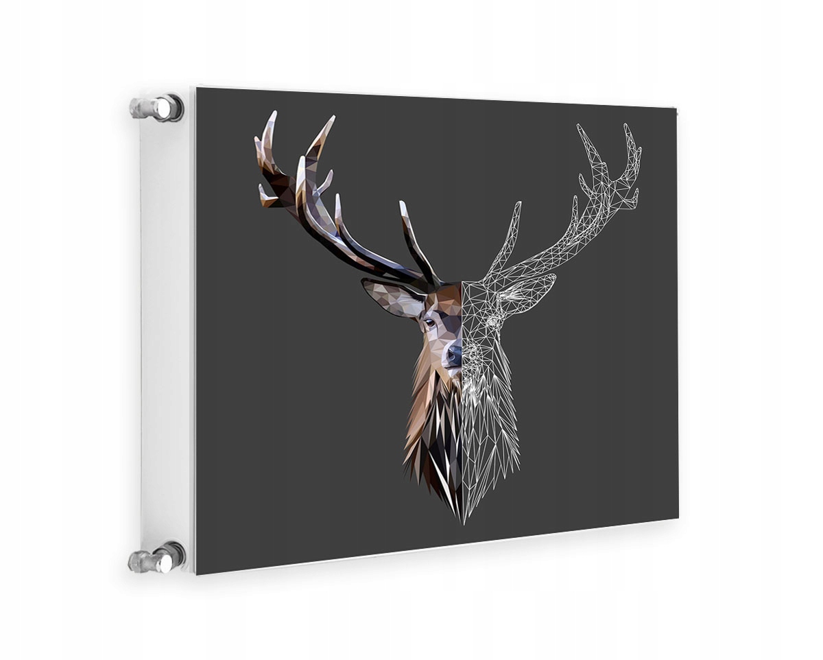 MAGNETYCZNA OSŁONA NA KALORYFER 60x60 JELEŃ FOTOTAPETA