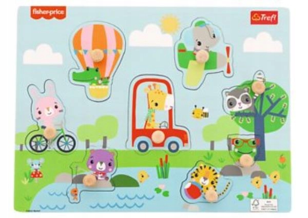 

Zabawka Drewniana Puzzle Fisher-price 61628 Trefl