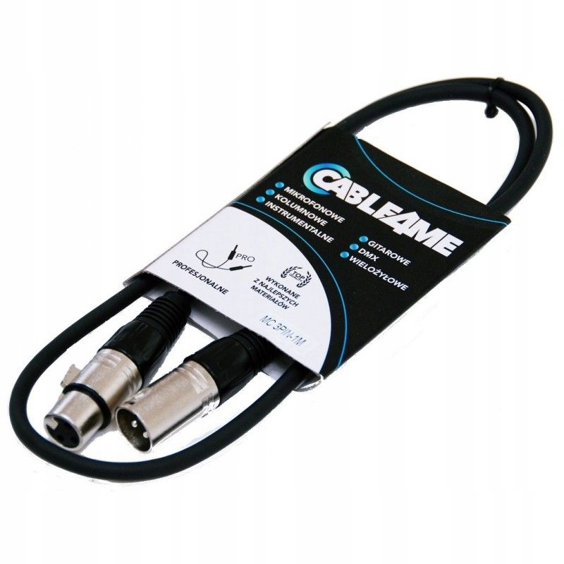 Kabel Xlr Xlr Cable4Me Xlr/xlr 1m 1 m
