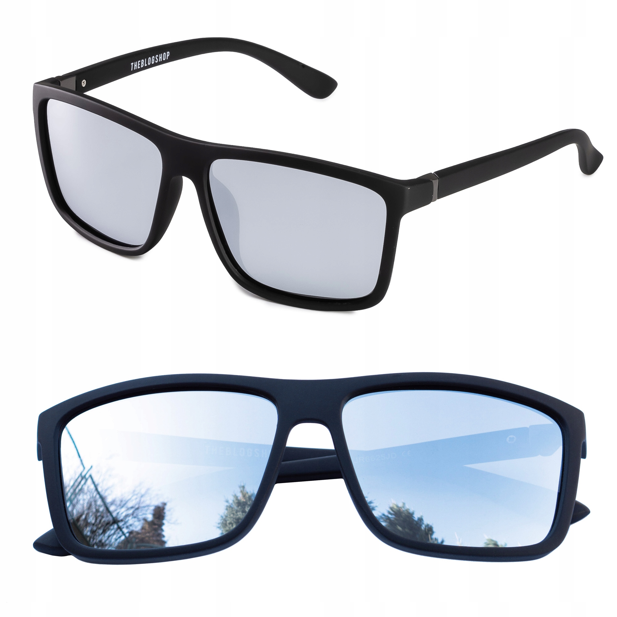 

Okulary Lustrzanki Polaryzacyjne Srebrne UV400