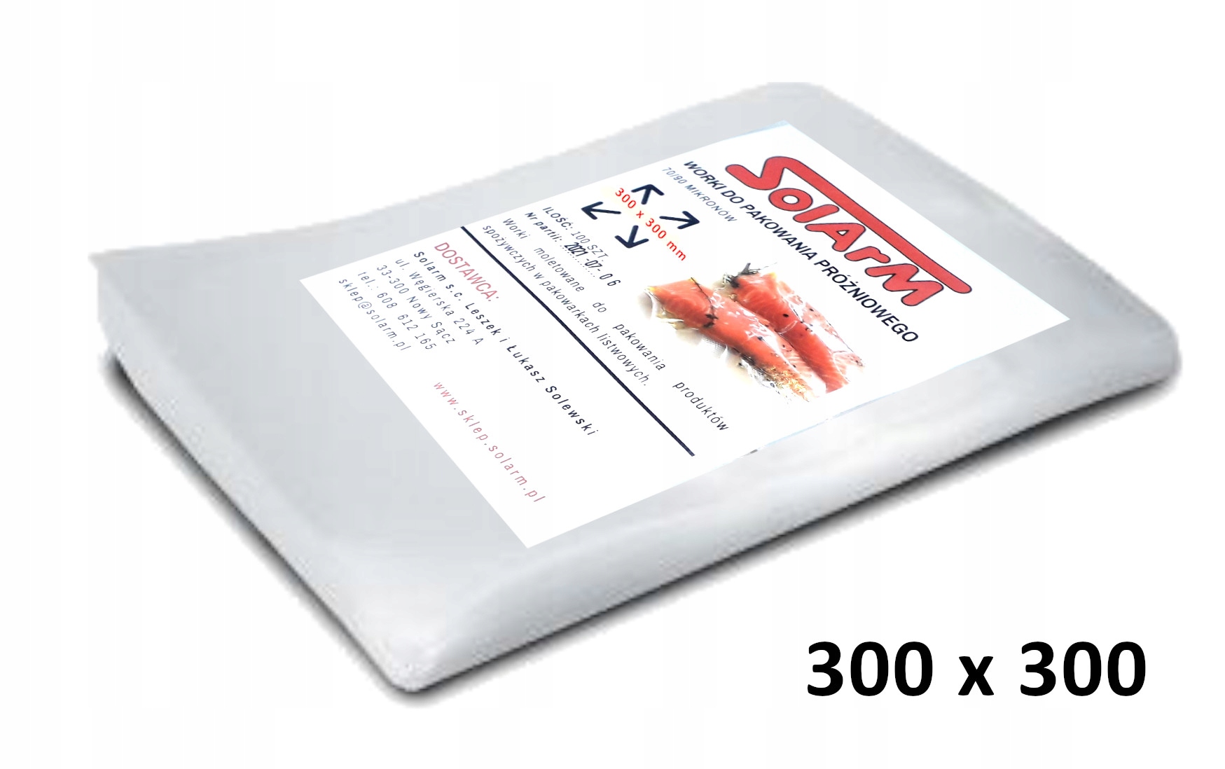 Moletované Sáčky Na Balení 30 x 30, 50 ks