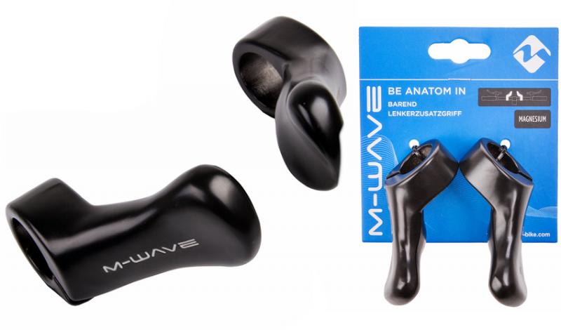 

Rogi Kierownicy M-wave Anatomic Krótkie Czarne