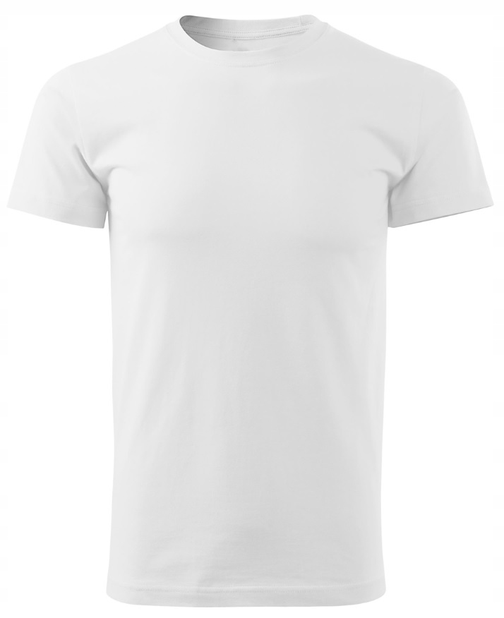 

Koszulka męska T-shirt Bawełniana biała Premium XL