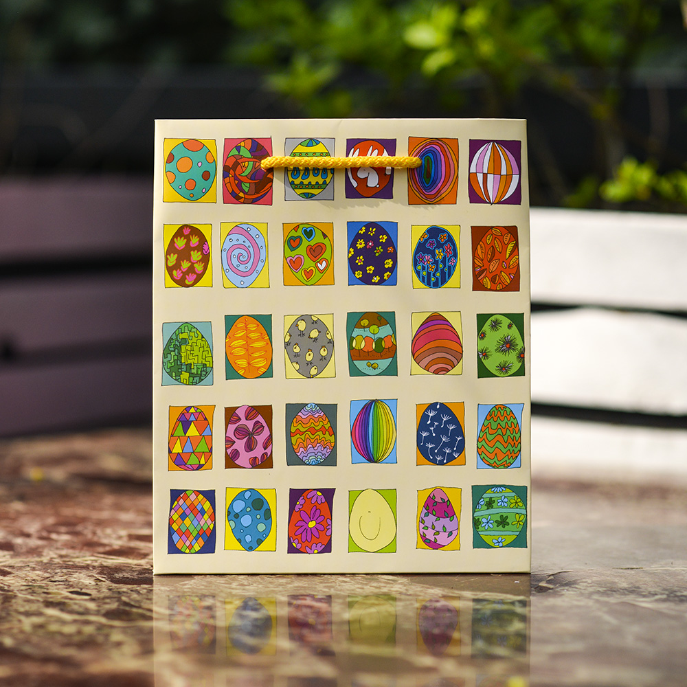 Torebka wielkanocna Ilustris A5 – pisanki Marka inna