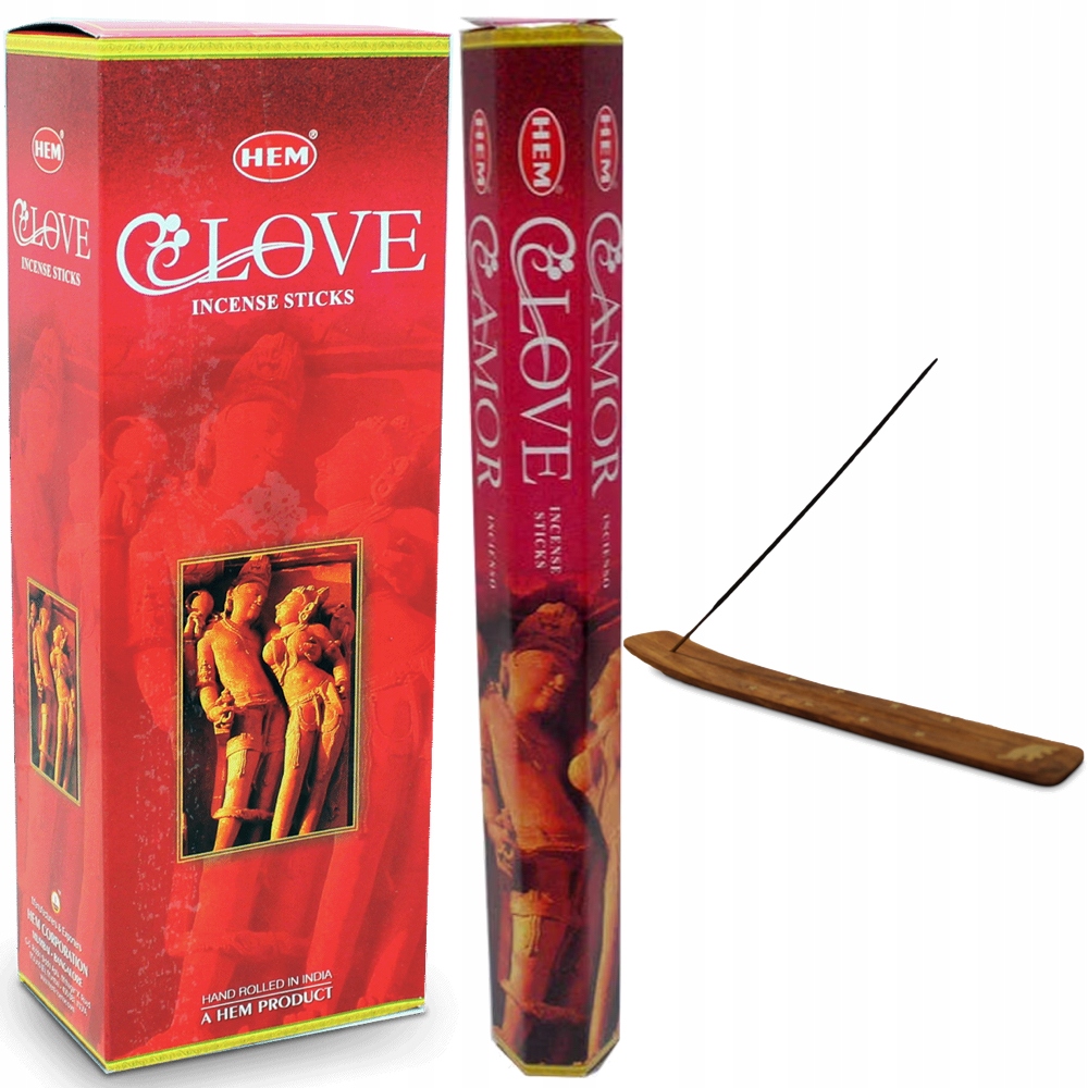 

Indyjskie Kadzidełka Miłość Love 20 Sztuk Hem