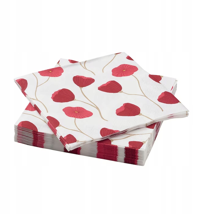

Ikea serwetki papierowe Anledning, 33x33, maki