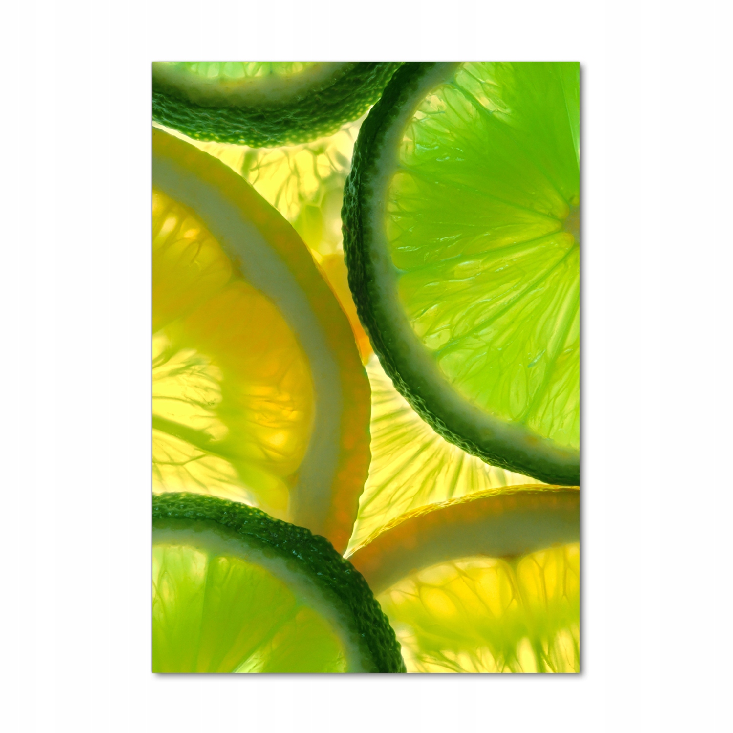 

Foto obraz akrylowy Limonka i cytryna 70x100 cm