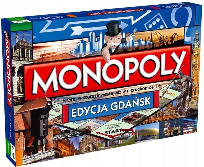 Gra planszowa Monopoly Gdańsk Hasbro