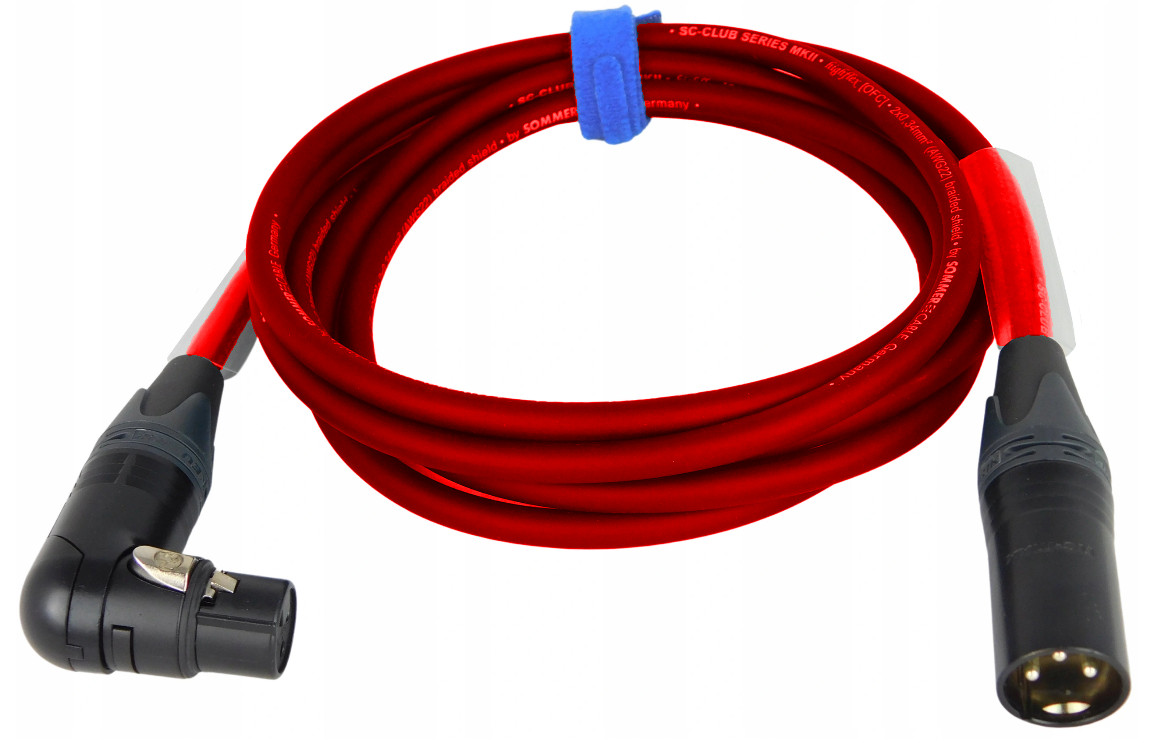 Sommer Club Úhlový Kabel Samice Xlr Neutrik 7,5 m