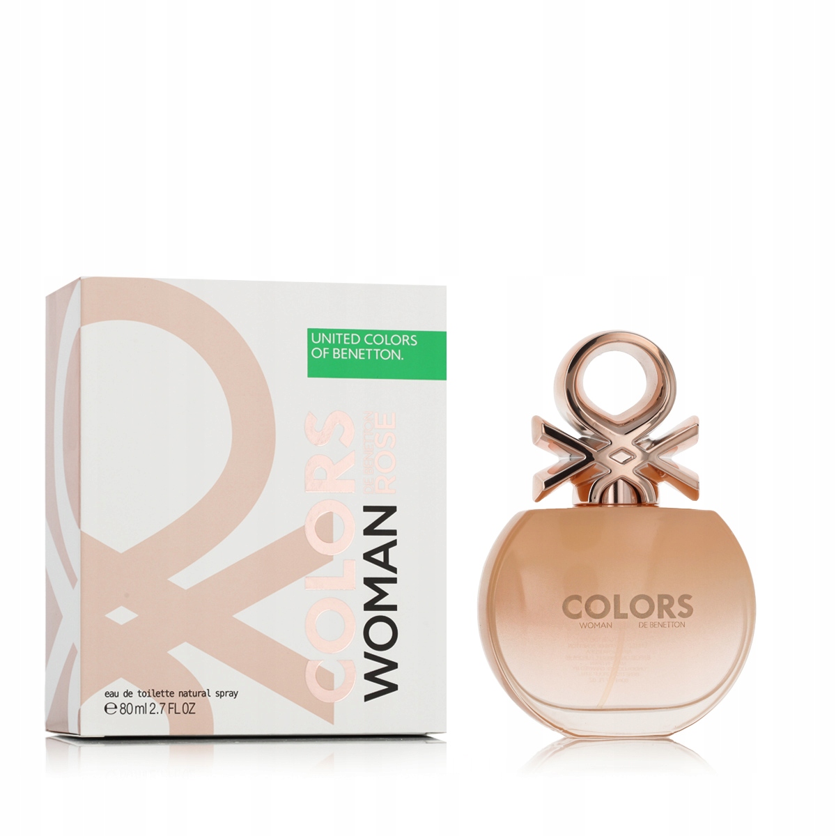 Benetton Colors de Benetton Rose Edt 80 ml W