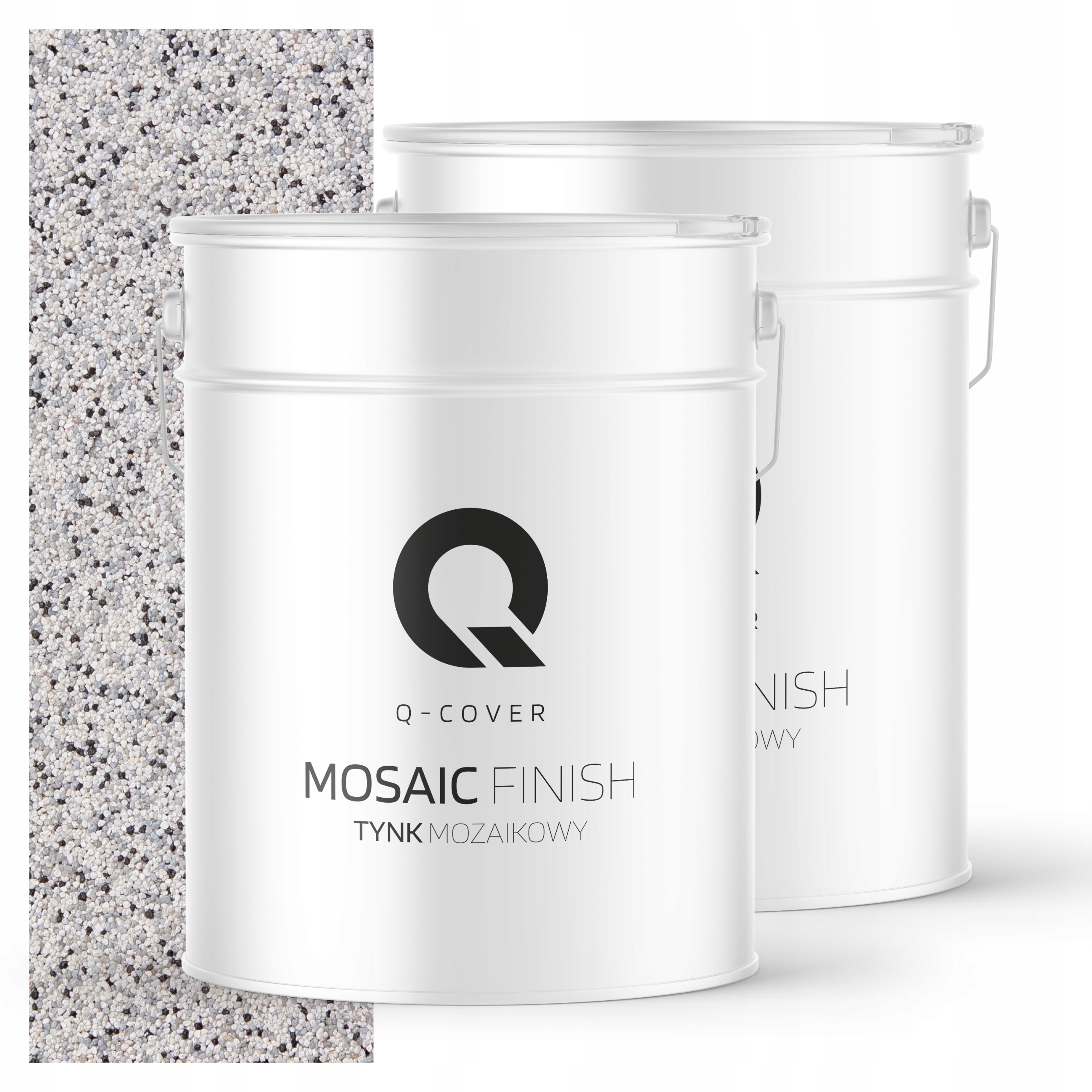 Mozaiková Omítka Mozaika 12.5 Kg Šedá Světlá M31 Prémiová Fasáda