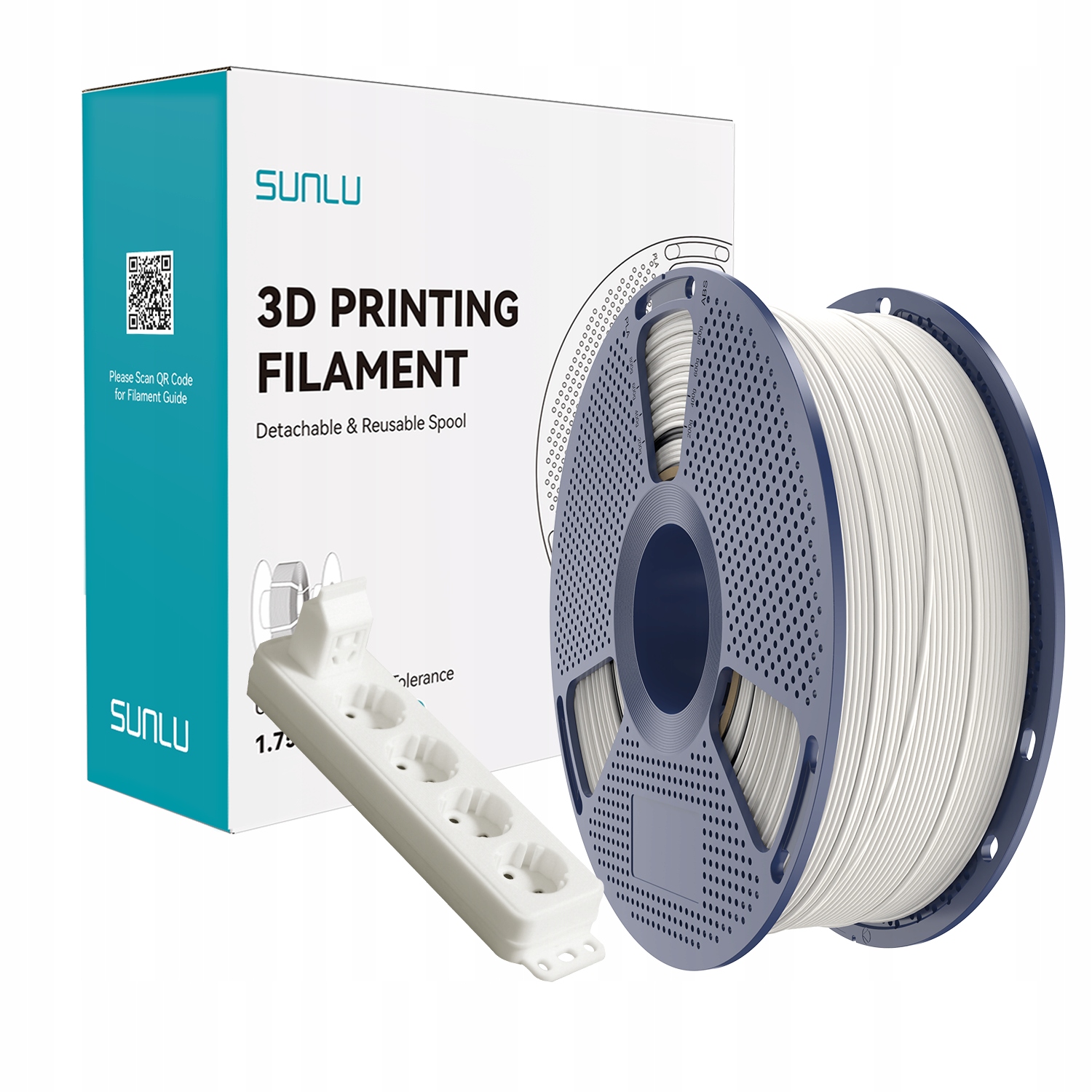 Filament Sunlu Abs Samogaszący Flame Retardant Naturalny Natural 1KG