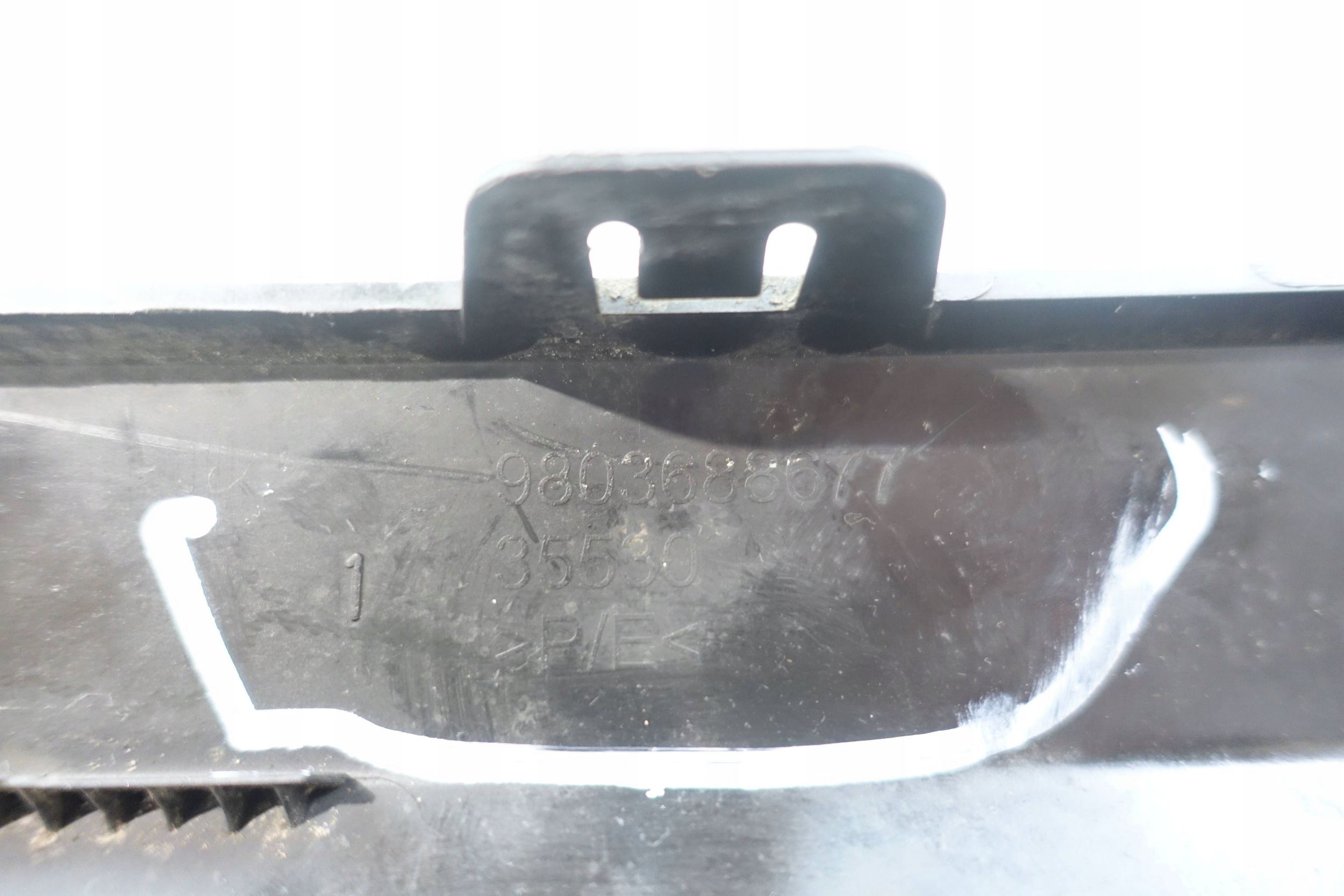 SPOILER diffusore Paraurti posteriore CITROEN C3 II LIFT 2013-2016 9803688677