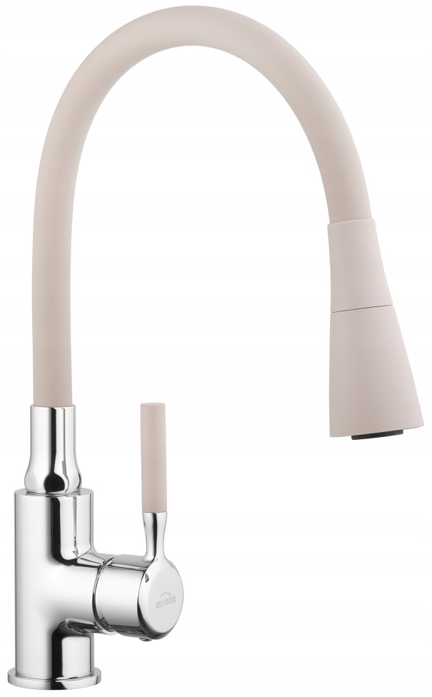 Invena Bateria Kuchenna Pogo Beżowy/chrom