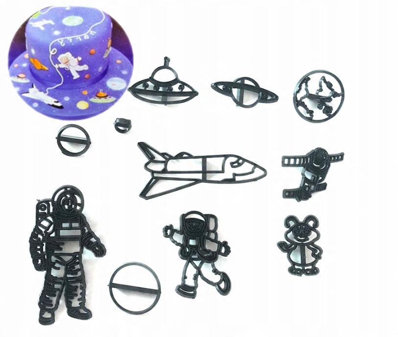 

Wykrawacze Kosmos Rakieta kosmonauta planety 11sz