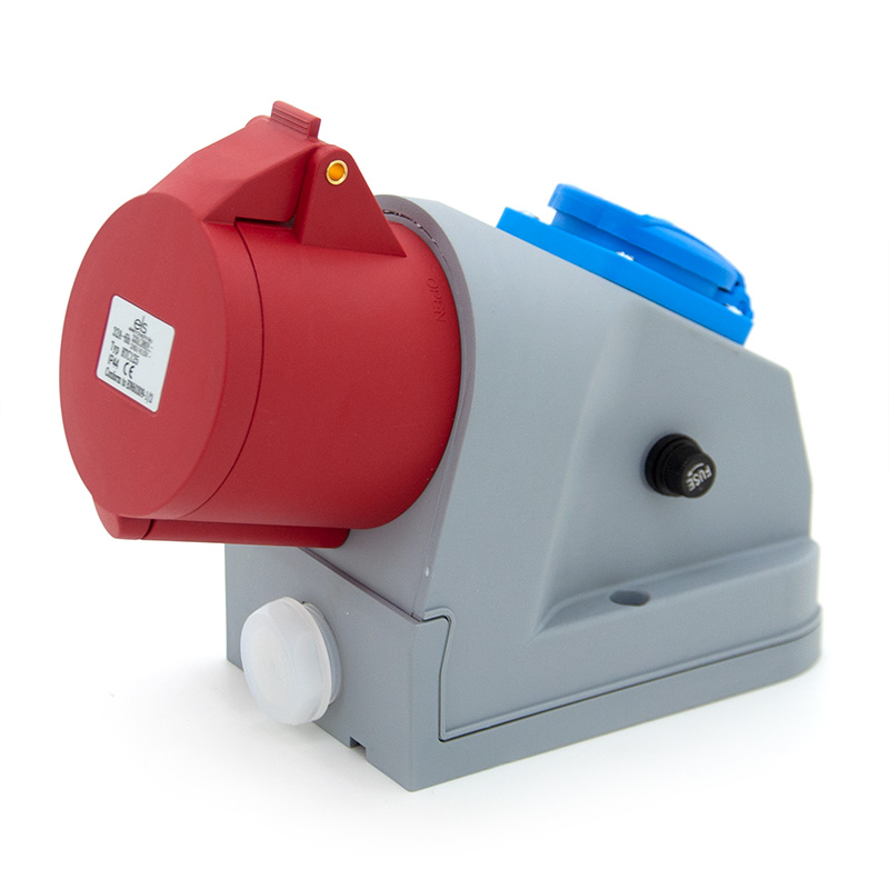 

Gniazdo Siłowe Stałe Kombi 32A 230V IP44 32/5