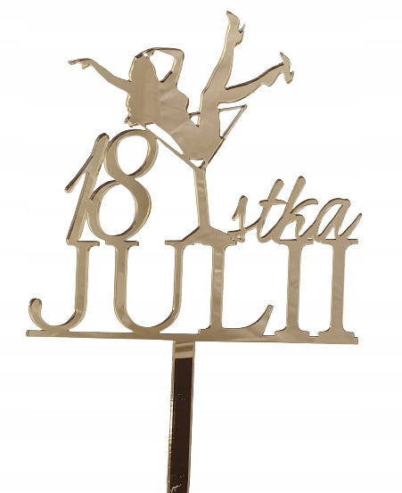 

Topper kobieta z imieniem Wiek Liczba złote lustro