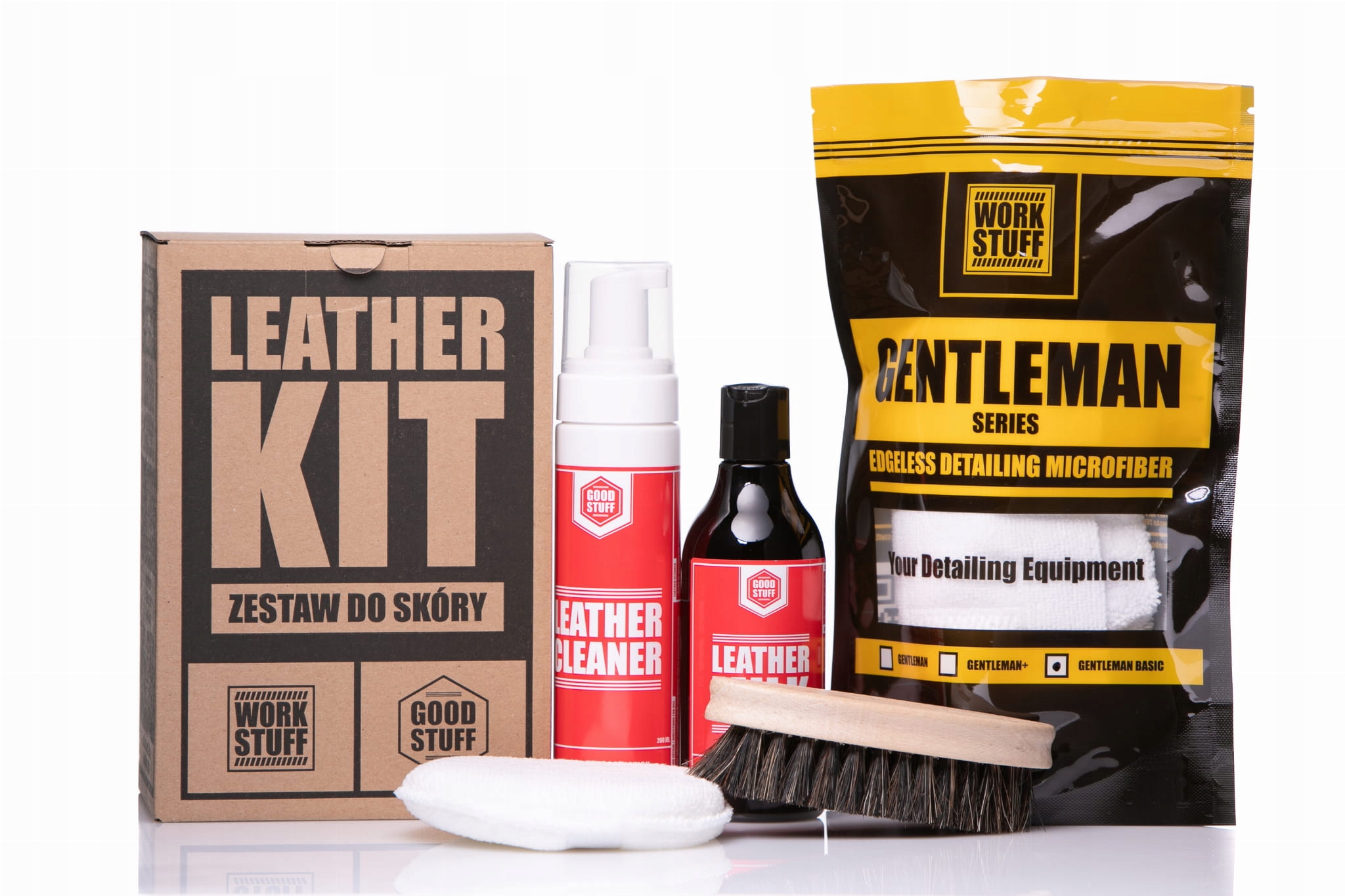GOOD STUFF Leather Kit Zestaw do czyszczenia skory Brand Good Stuff