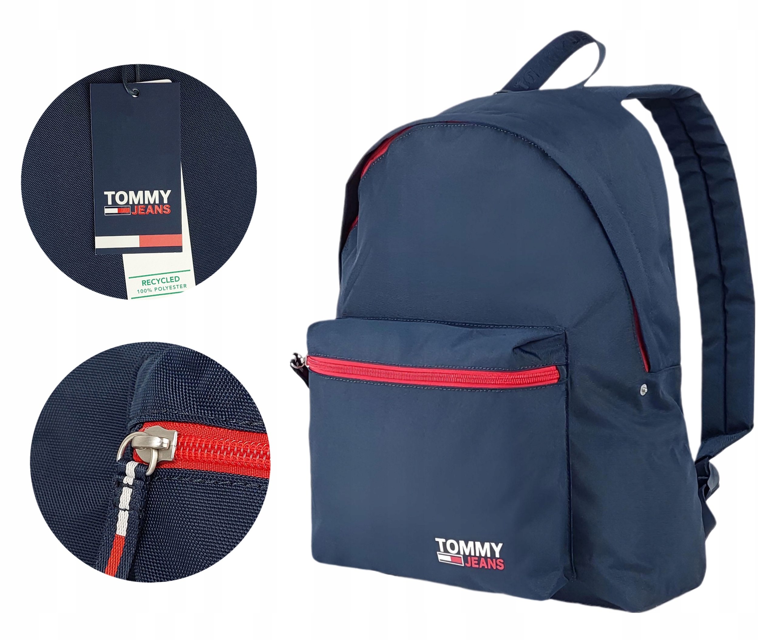 Batoh Tommy Hilfiger Školní batoh Tmavě modrý