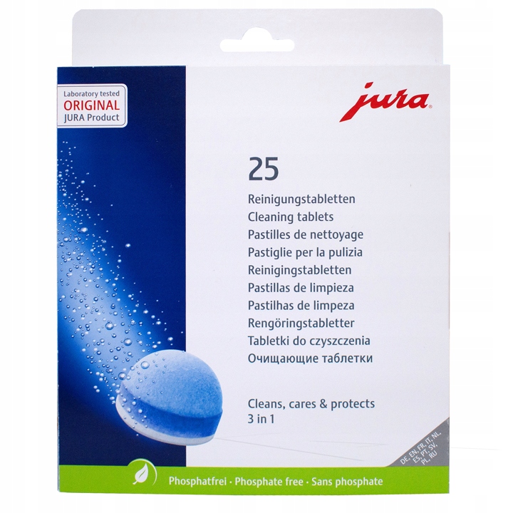 

Tabletki czyszczące do ekspresu 25045 Jura 25 szt