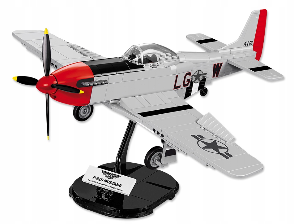 

Cobi 5806 Top Gun Maverick Samolot P-51D Mustang