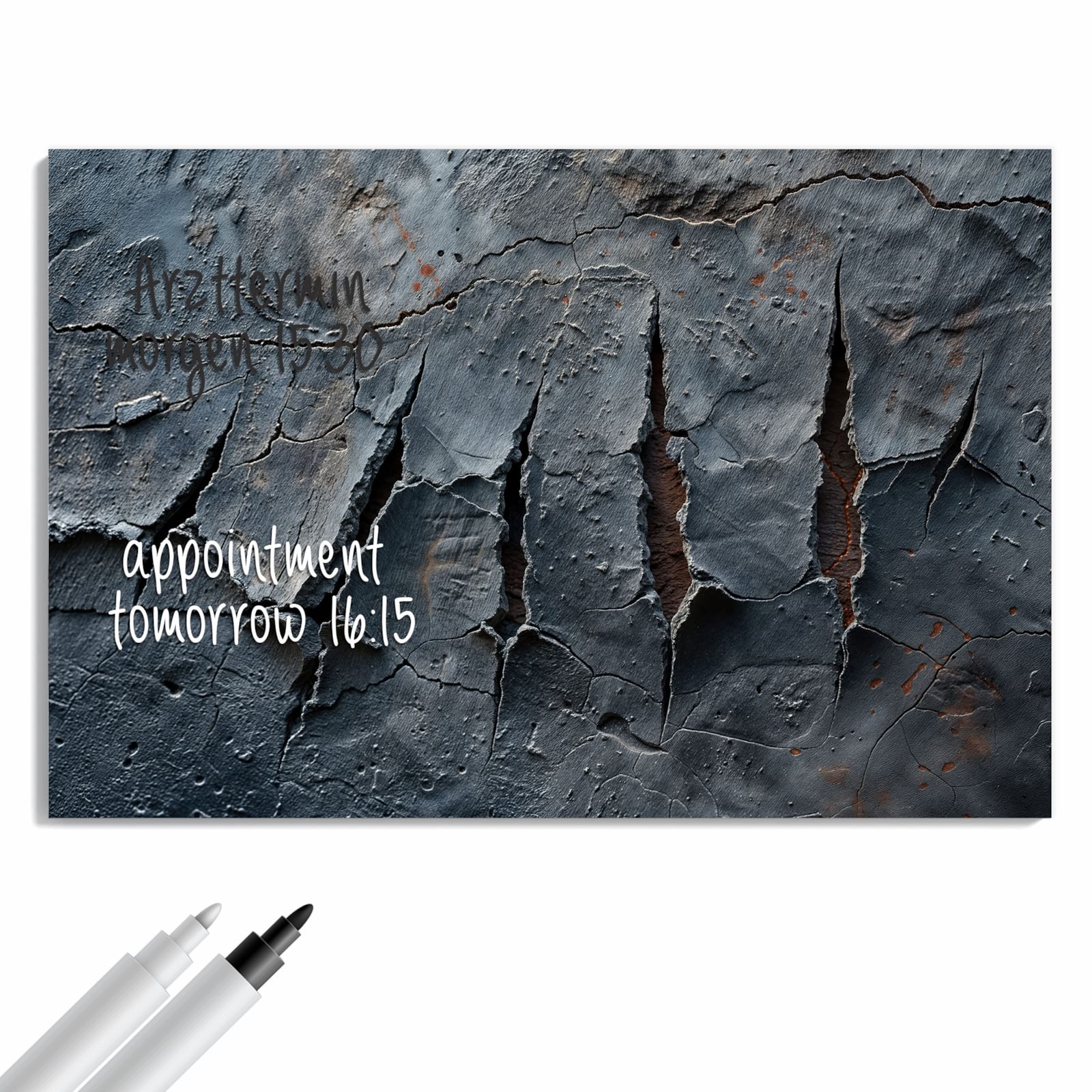 Magnetická tabule Popraskané Povrch 90 × 60 cm