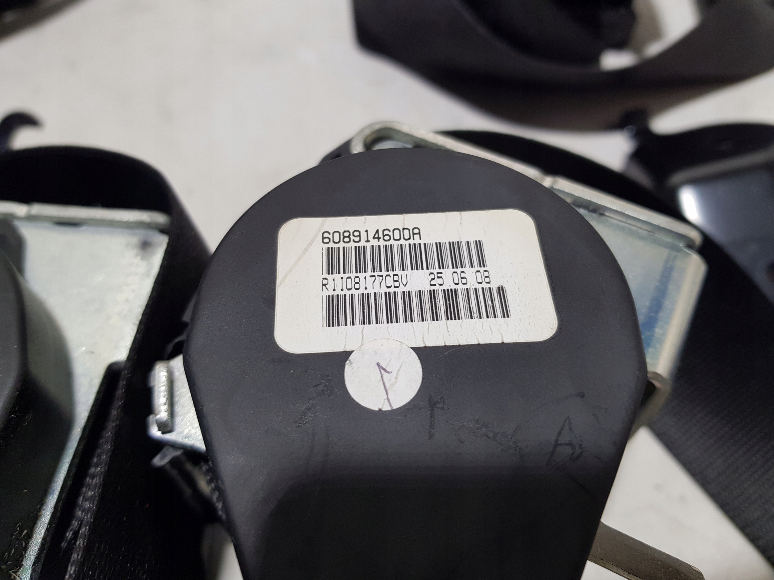 BMW X6 E71 tension belts left right front rear part KOMPLET PASOW