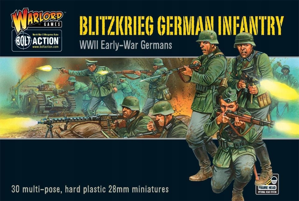 BOLT ACTION Blitzkrieg German Infantry