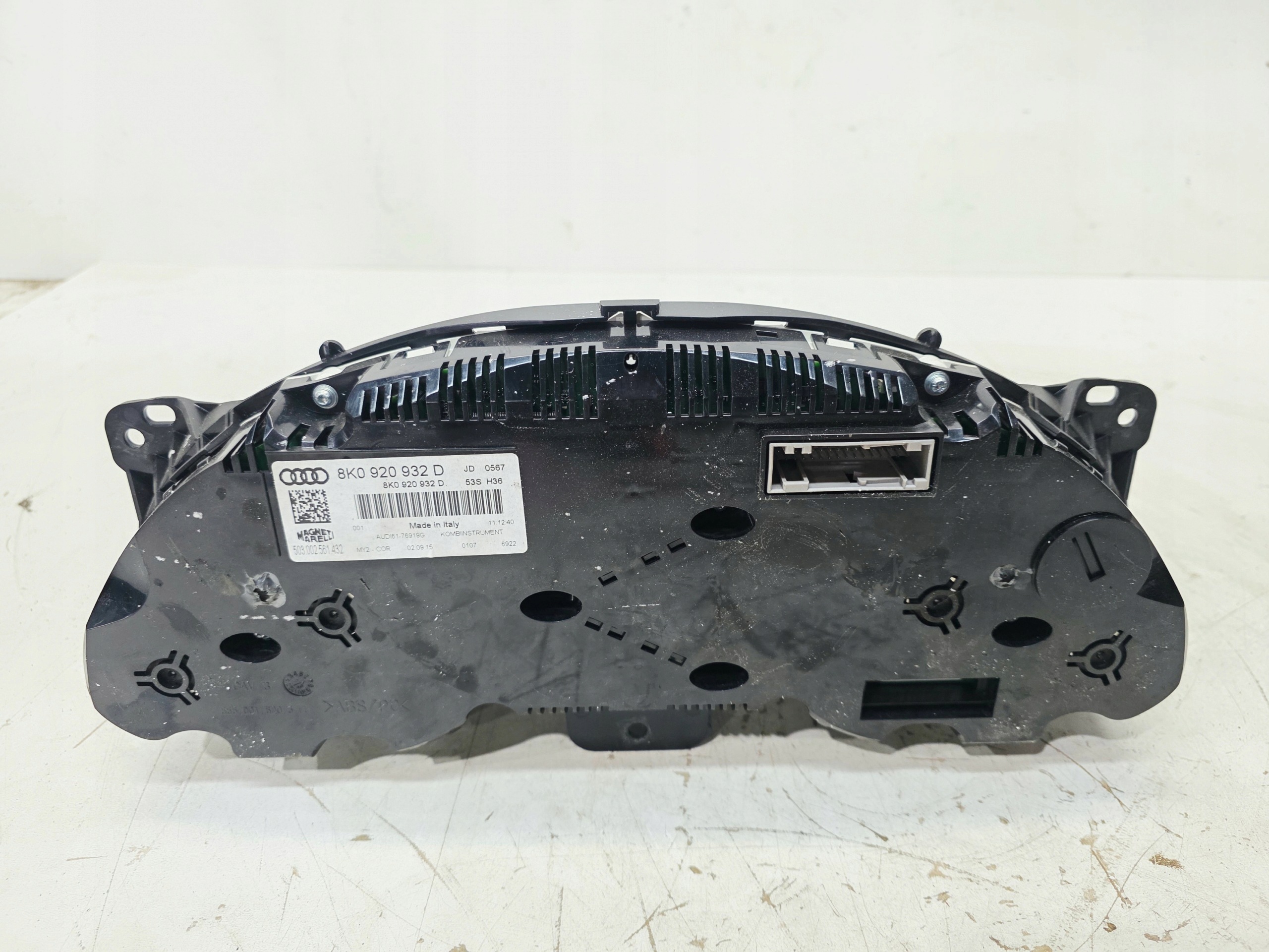 dials dials display AUDI A4 B8 LIFT 2.0 TDI 8K0920932D
