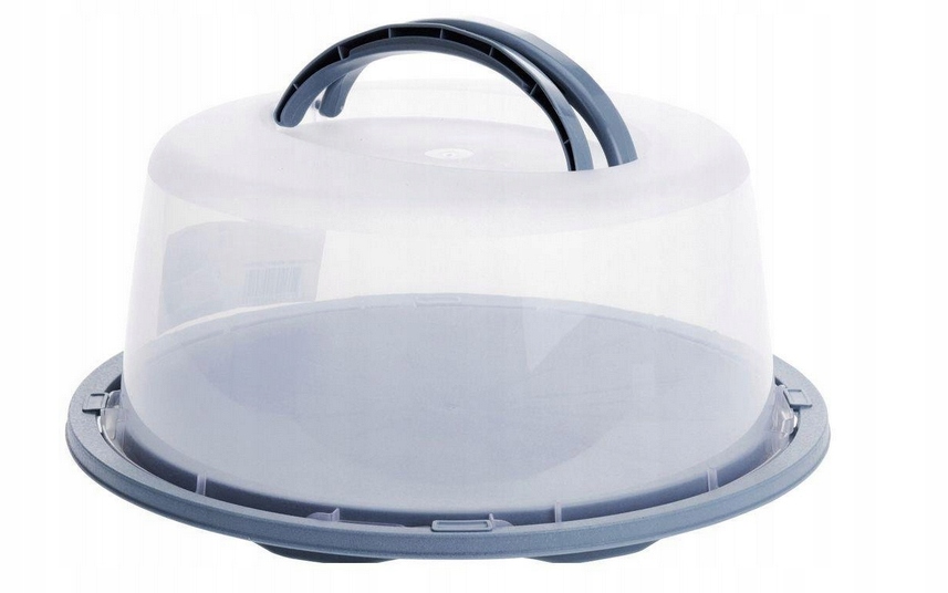 

Pojemnik Taca Na Tort Ciasto Z Pokrywą Kloszem