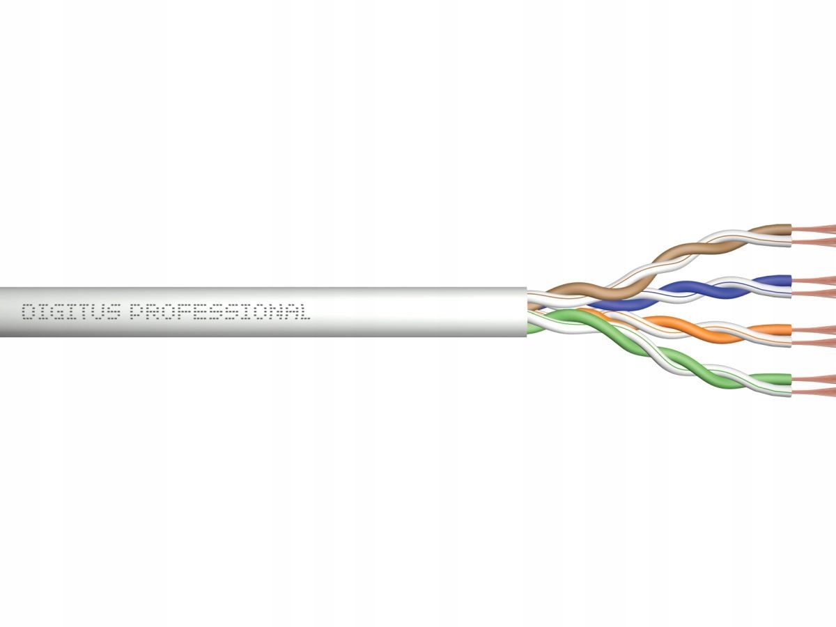 Instalační Ict kabel kat.5e, U/utp, Eca, drát, Awg 24/1,,,