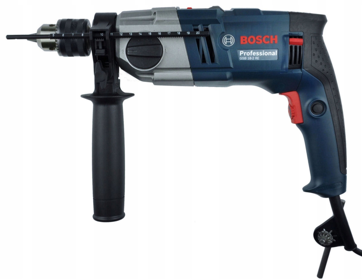 WIERTARKA UDAROWA 800W GSB 18-2 RE BOSCH WALIZKA Seria Professional