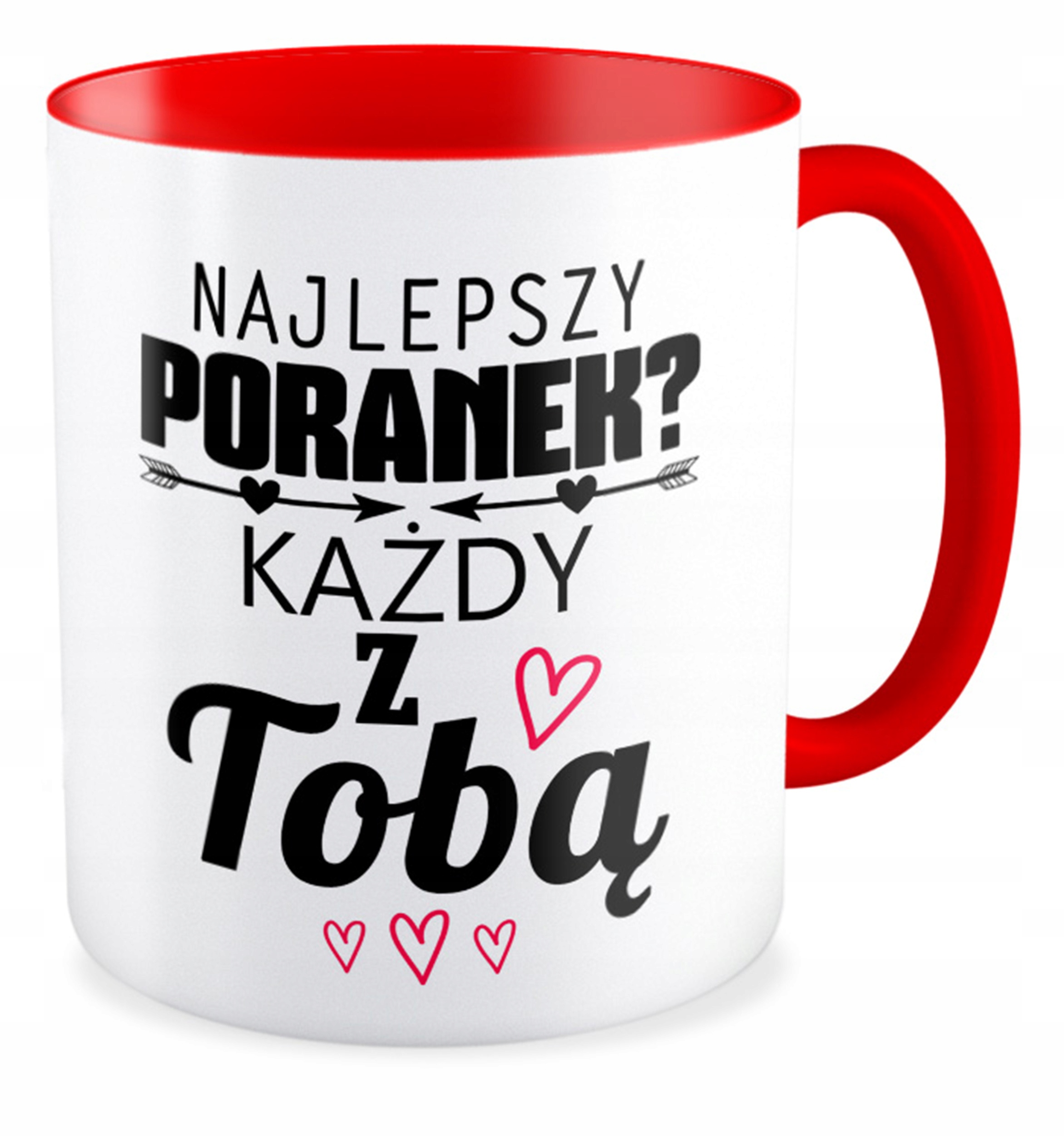 

Kubek czerwony dla Niej Niego Miłość Dużo Wzorów