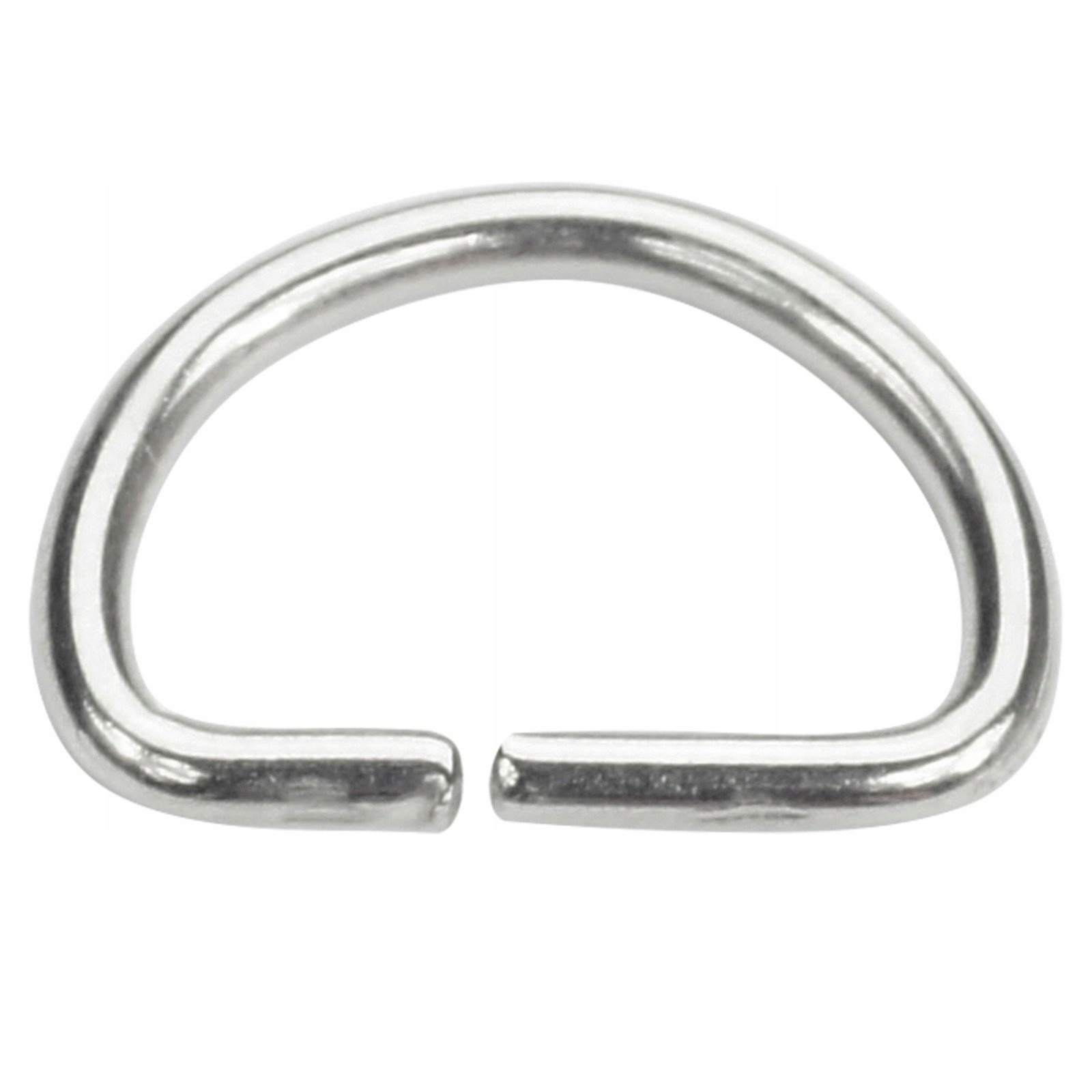 

Półkółka kaletnicze do torebki 12mm 100szt. D-ring