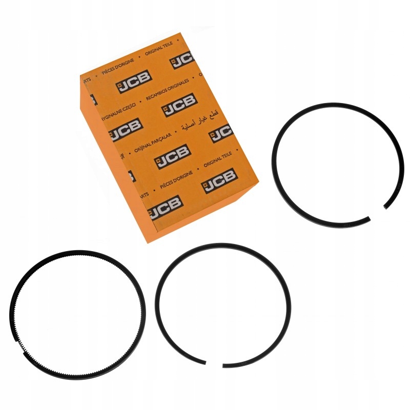 Sada. Pístních Kroužků Originálu Rypadla A Nakladače Jcb Dieselmax T3